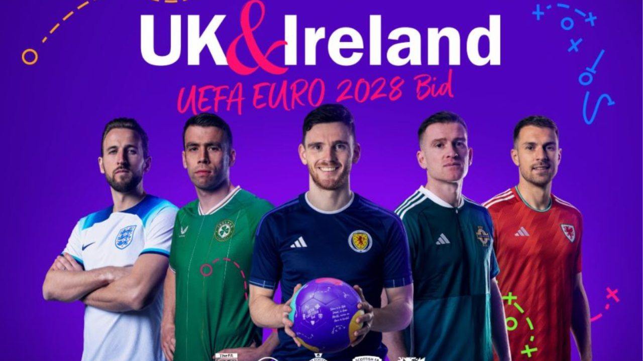 Scottish FA joins rest of UK and Ireland to submit joint bid to host Euro 2028 to UEFA