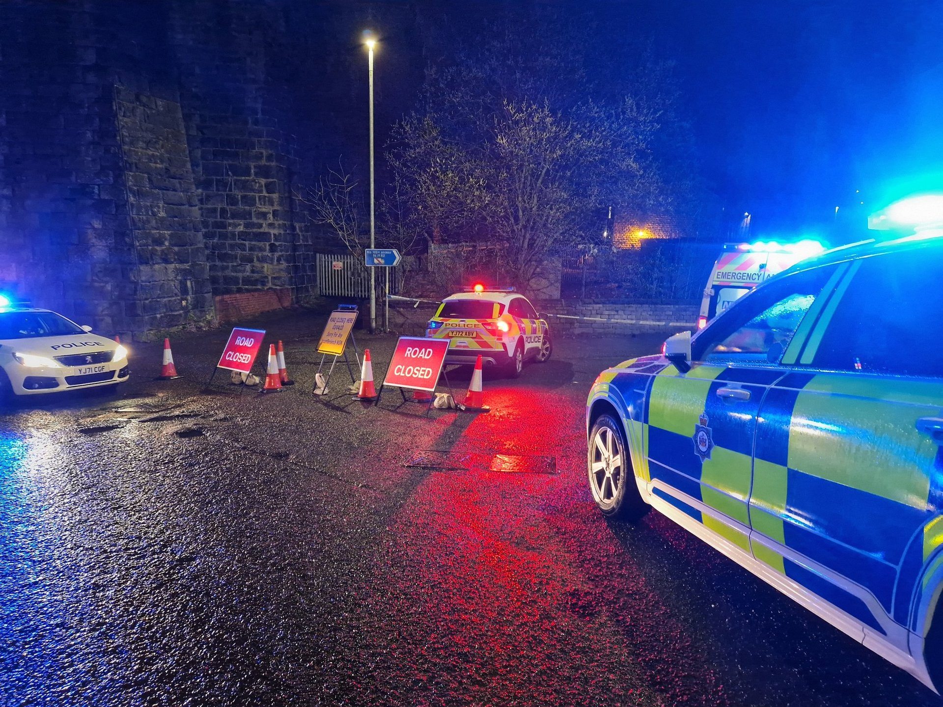 The driver, who only held a provisional licence and had no insurance, was arrested and tested positive for cocaine, West Yorkshire Roads Policing Unit said.