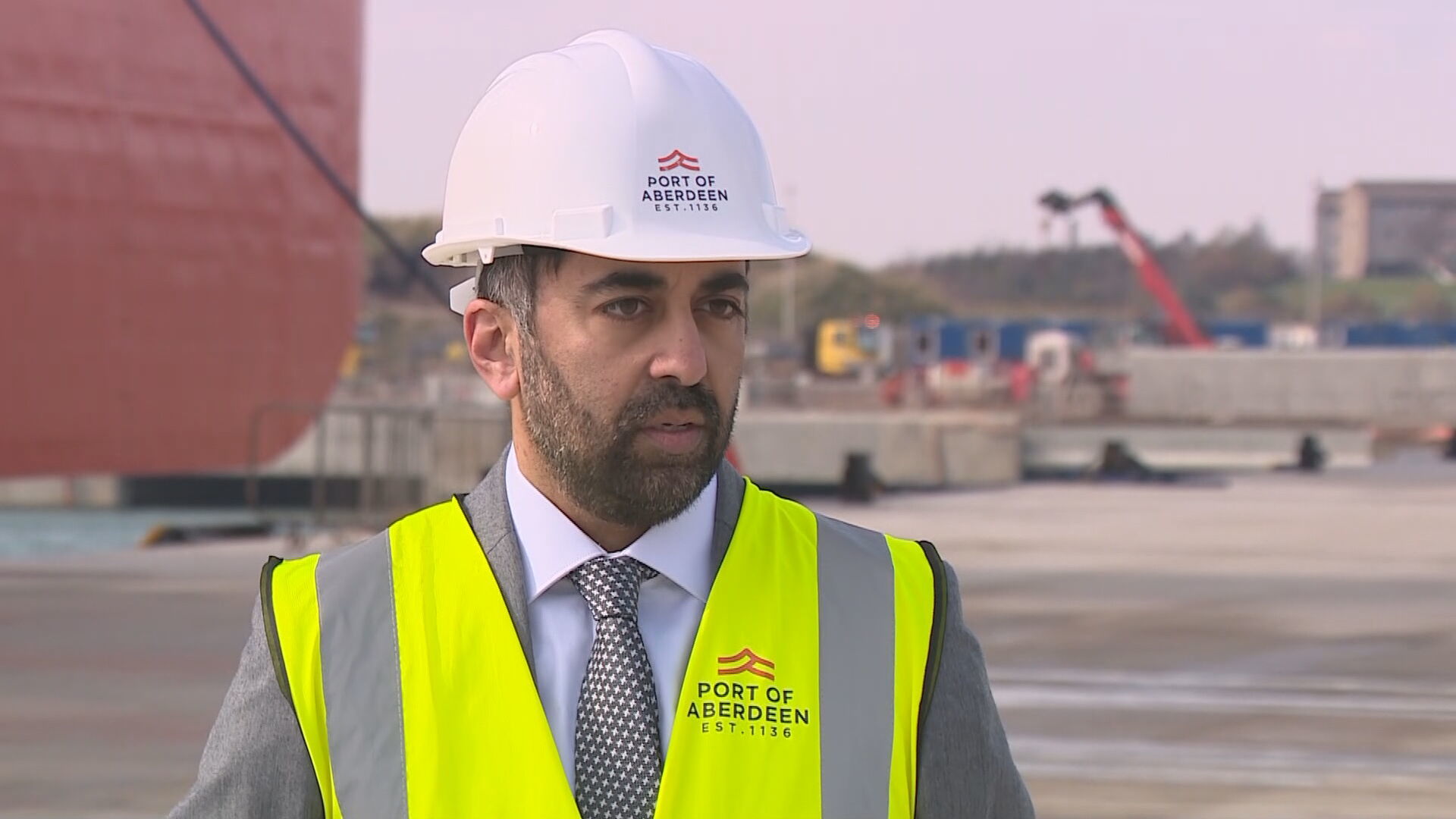 First Minister Humza Yousaf.