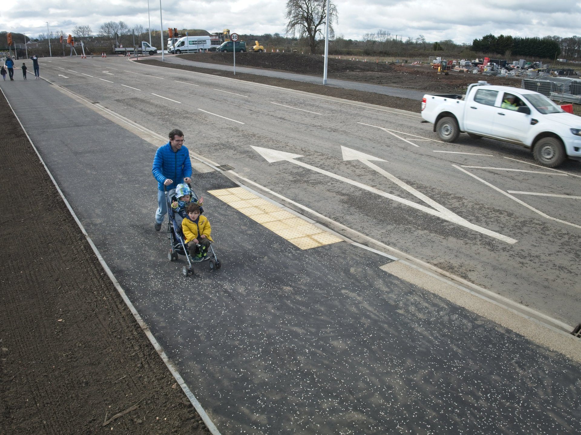 The road will connect Winchburgh to Edinburgh and beyond