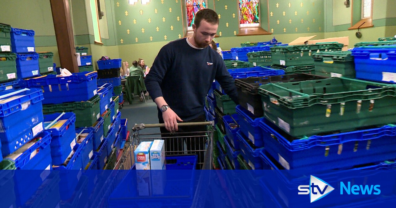 Trussell Trust Food bank use reaches record high in Scotland as nearly