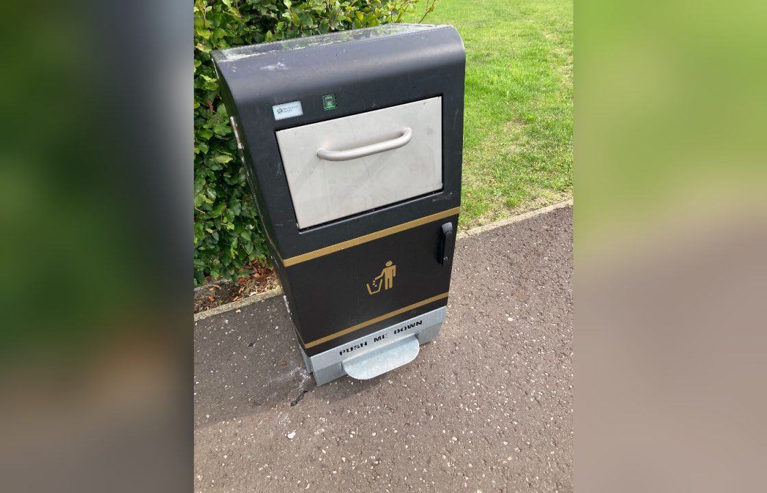 West Lothian talking bins targeted by vandals in series of fire attacks