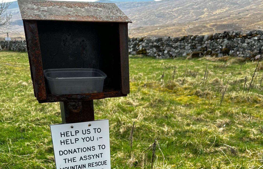 Assynt mountain rescue team ‘so sad’ after cash stolen from donations box in Inchnadamph