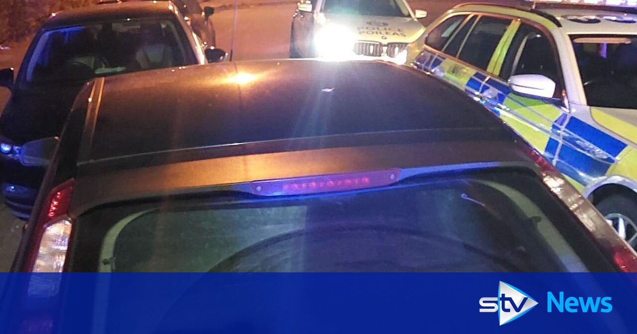 Driver arrested after car and foot chase through city following break ...