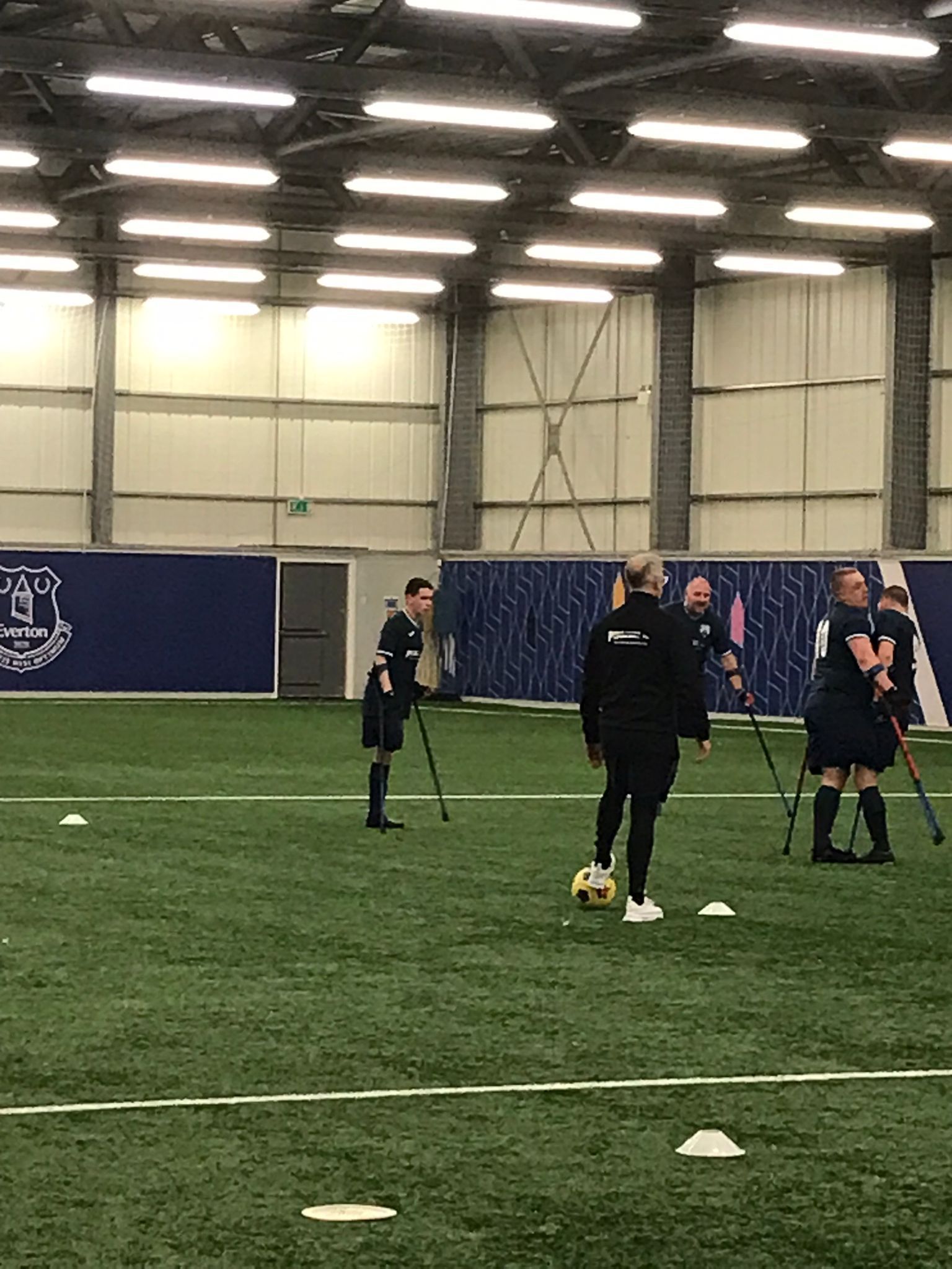 Connor was invited to train at Everton after he took up amputee football following his cancer treatment.