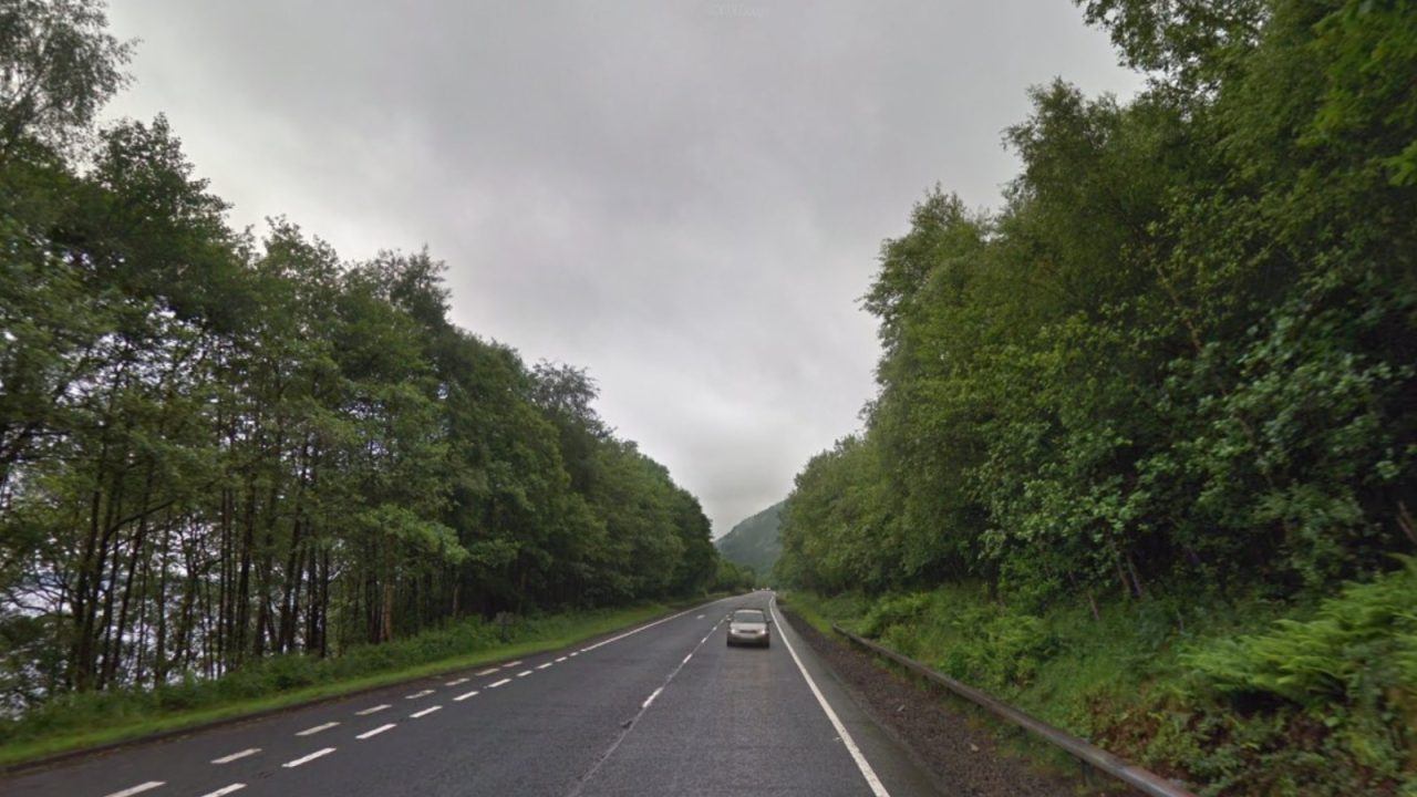Police called to three vehicle crash on A82 near Inverbeg