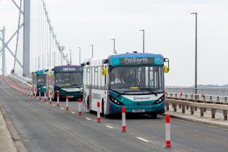 Self-driving bus trial to start on Forth Road Bridge between Edinburgh and Fife from Monday
