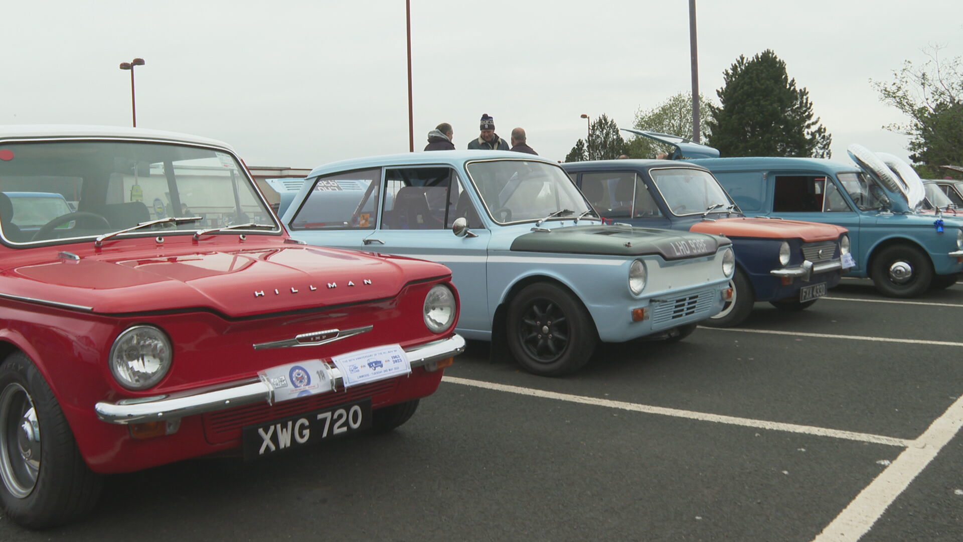 Hillman Imps were put on display in Linwood