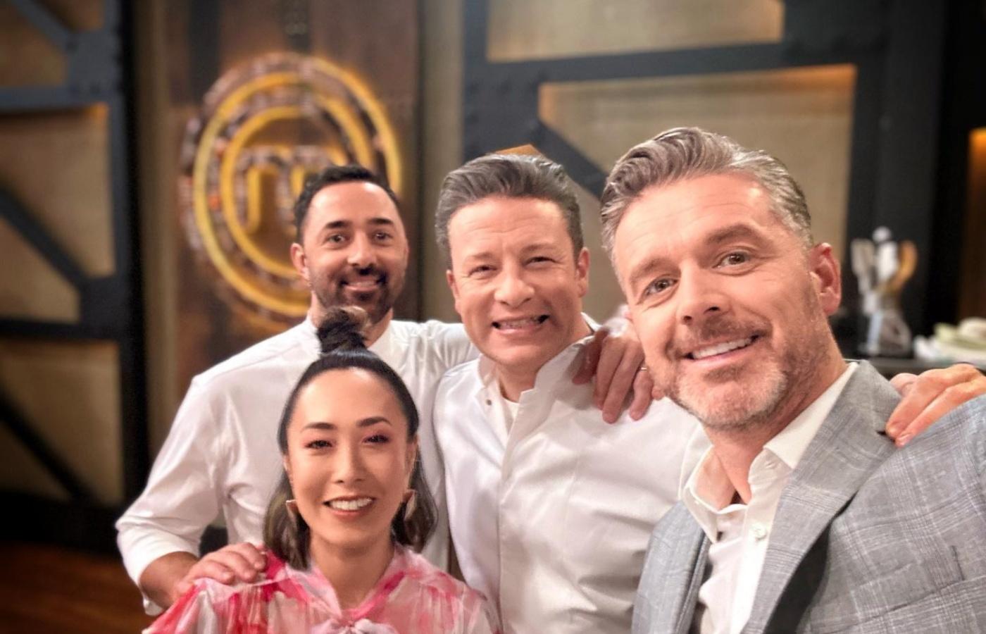 Jamie Oliver shared a picture on MasterChef Australia with Jock Zonfrillo following news of his death.