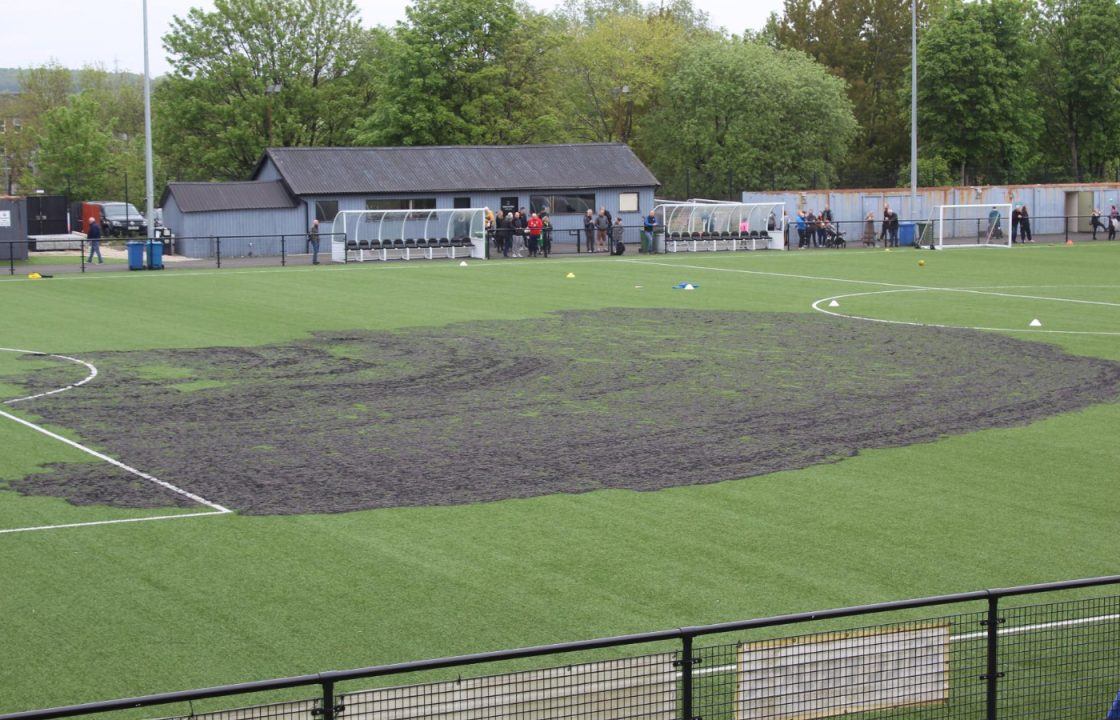 GoFundMe launched after £300,000 worth of damage caused to Stirlingshire football pitch