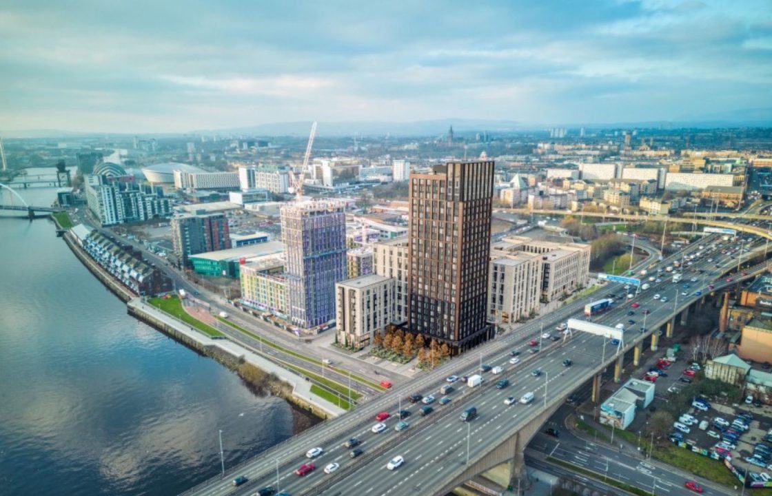Plans to build 1,000 flats in Glasgow city centre submitted near Kingston Bridge at Anderston Quay