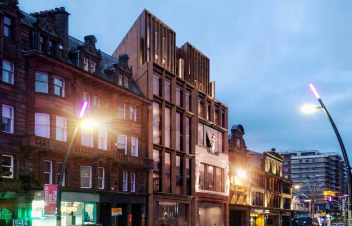 Fresh plans for homes on Sauchiehall Street in Glasgow see flats cut by 14