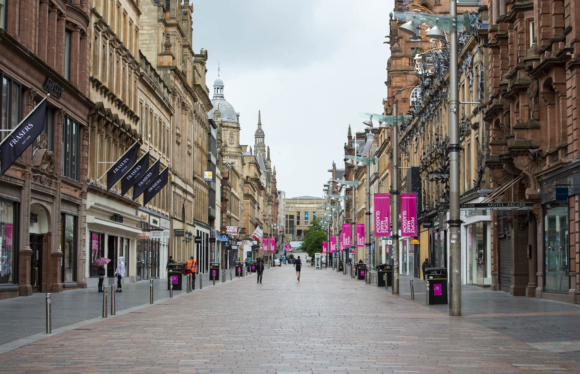 The centre is popular with shoppers on Glasgow's Buchanan Street. Photo: SNS Group.