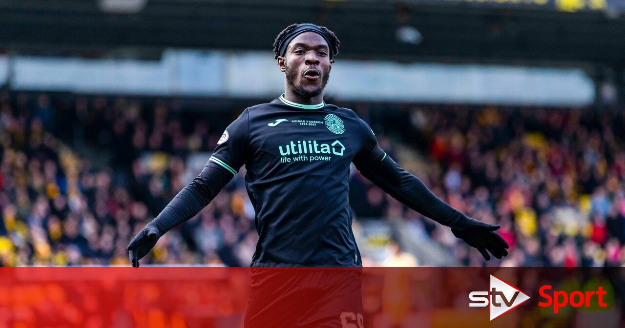 Stoke City make bid to sign Hibs forward Elie Youan | STV News