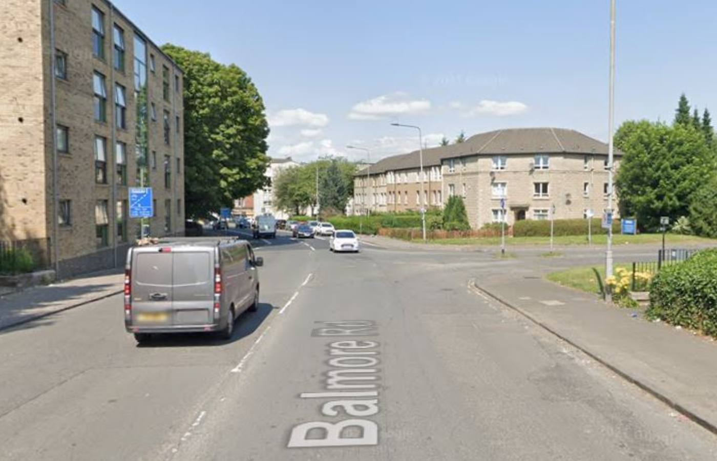 Balmore Road closed as 13yearold taken to hospital following crash
