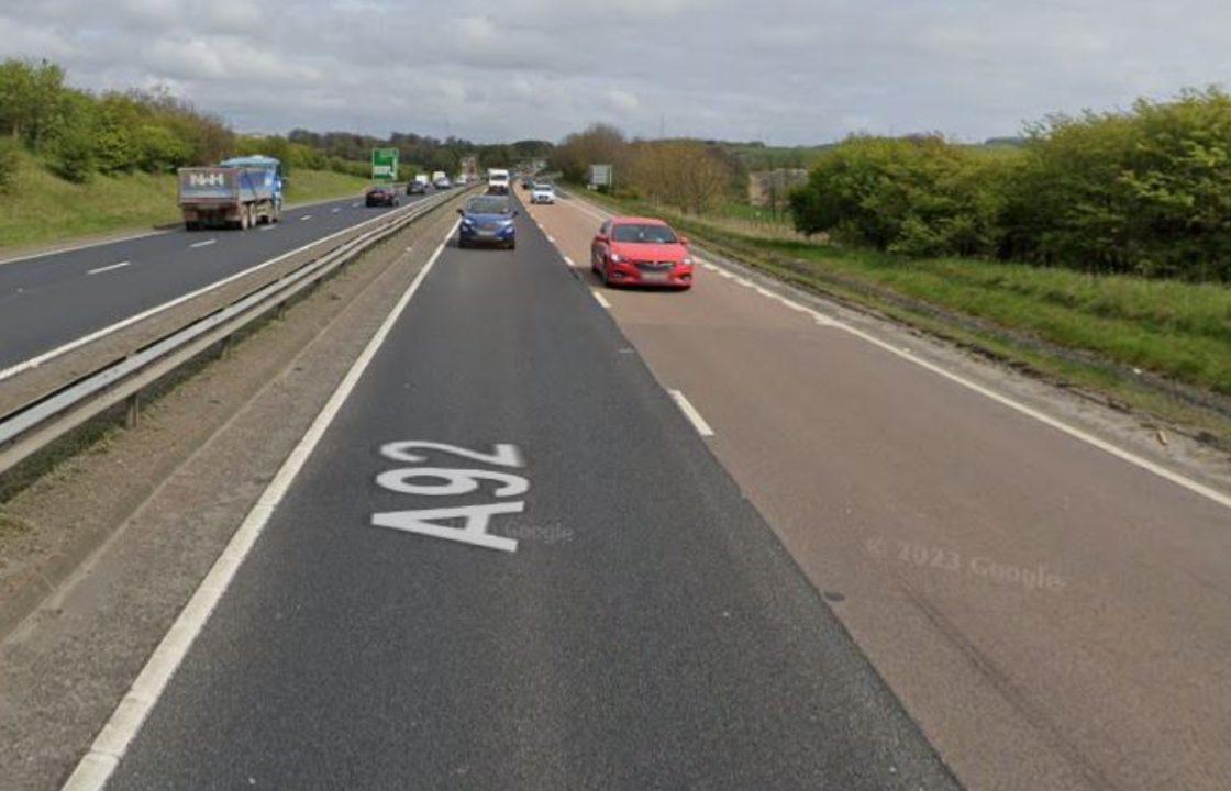 Woman fighting for life after three-car crash which closed A92 at Lochgelly