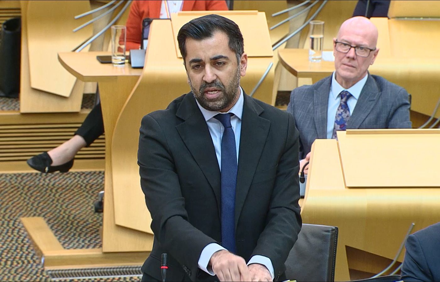 Humza Yousaf said the Scottish Government was more transparent than the UK.