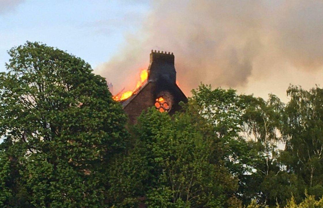 Firefighters battle blaze at historic Corbelly Hill convent in Dumfries