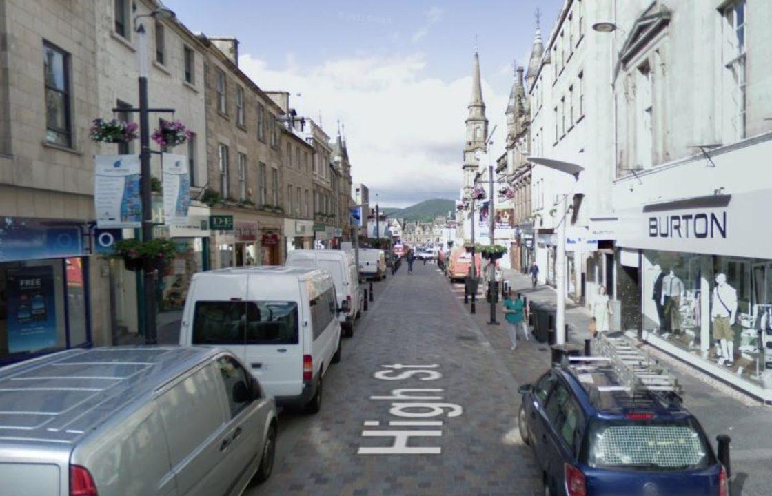 Man arrested and charged after being seen with ‘weapon’ in Inverness city centre