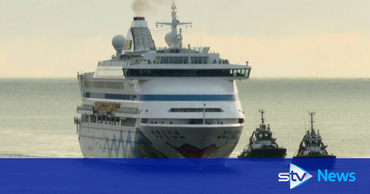 First cruise ship arrives at £400m expanded Aberdeen harbour South