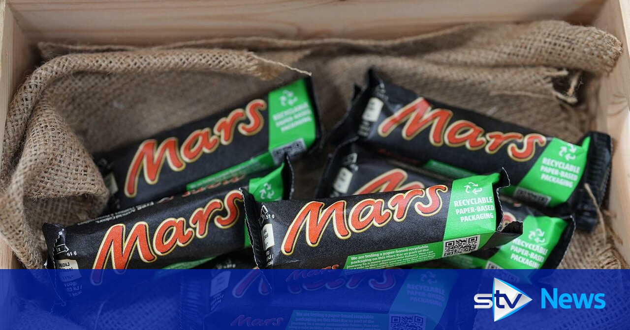 Mars bars given environmentallyfriendly makeover with paper packaging
