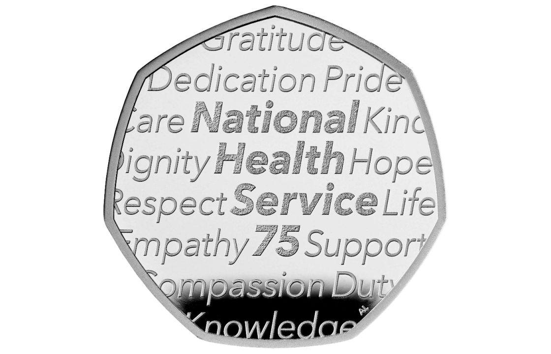 Royal Mint 50p coin celebrates 75 years of the National Health Service