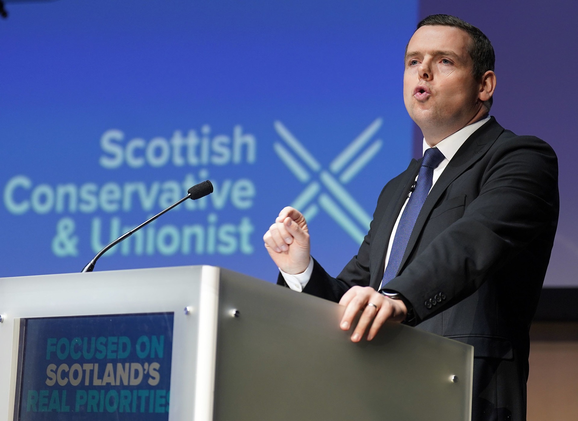 Douglas Ross said Scotland was the most heavily-taxed part of the UK.