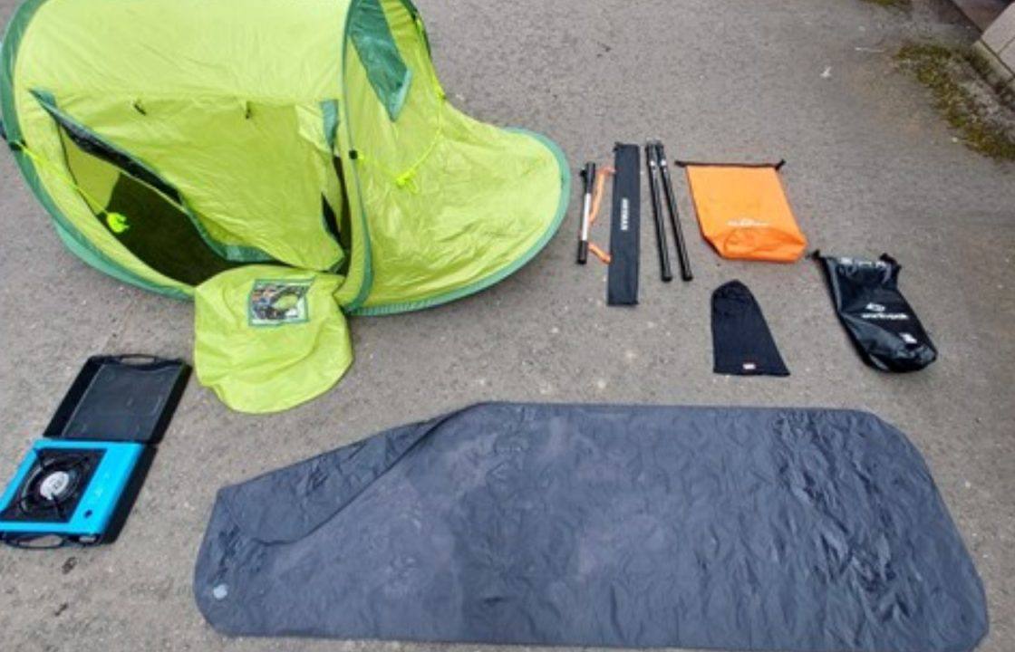 Person feared missing as abandoned camping gear found in cove in Arbroath