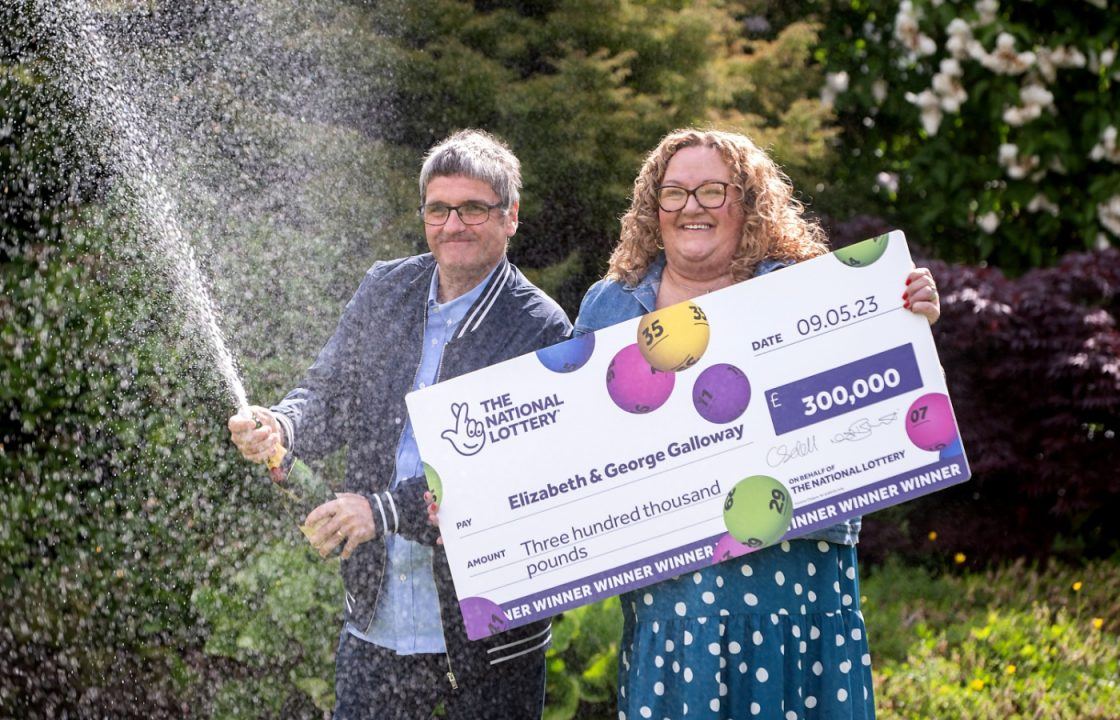 Lucky Glasgow couple ‘absolutely ecstatic’ after scooping £300k on National Lottery scratchcard