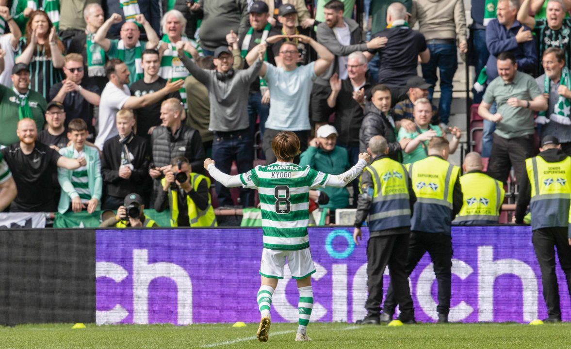 Kyogo Furuhashi aiming to keep Celtic fans smiling under ‘brilliant’ Brendan Rodgers