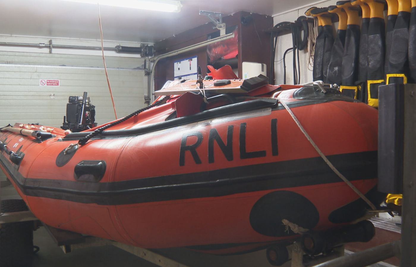 Volunteers at Arbroath have expressed anger after receiving an open Atlantic 85 rigid inflatable boat. 