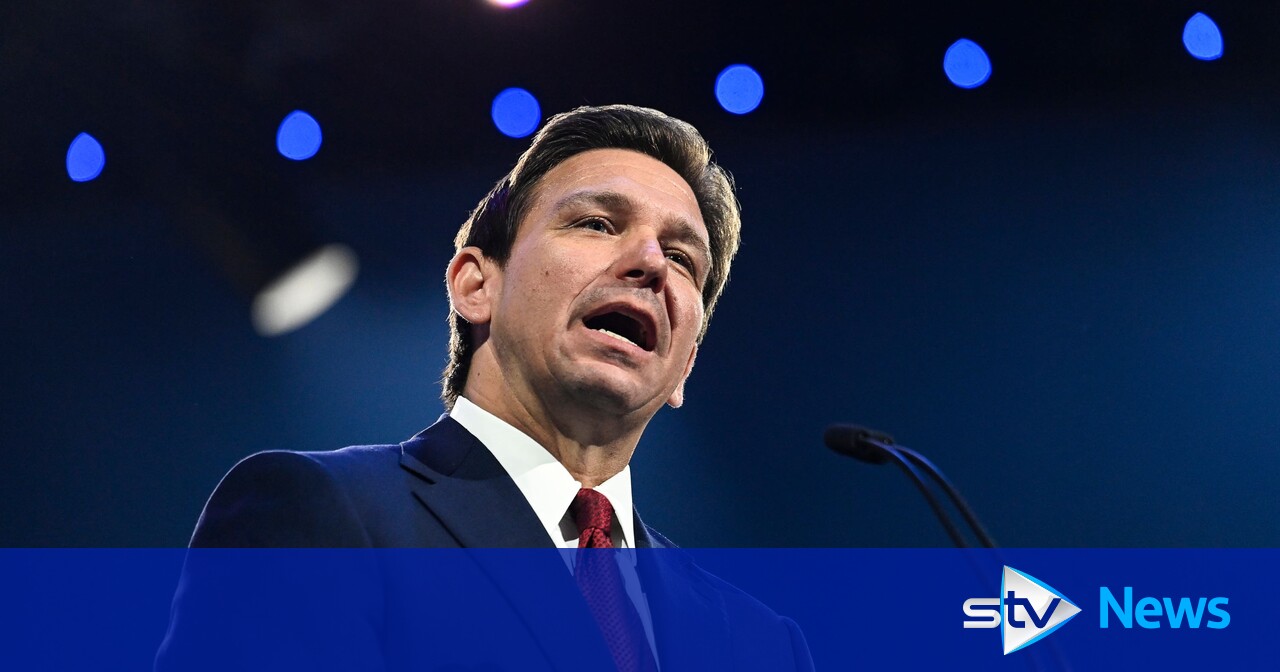 Republican Florida Governor Ron DeSantis Launches US Presidential ...