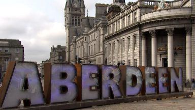 ‘Hollywood-style’ sign installed in Aberdeen in a bid to boost tourism