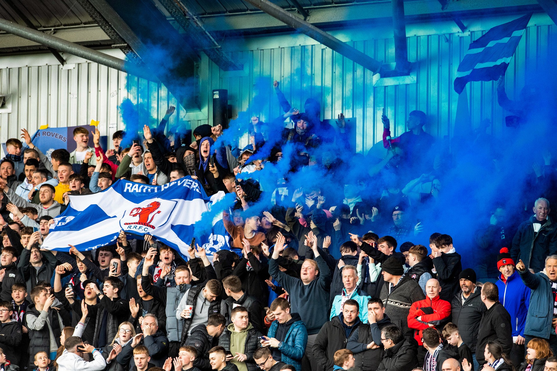 Rovers are the only side whose fate is sealed before Friday. (Photo by Ross Parker / SNS Group)