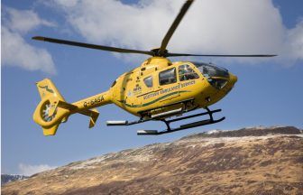 Child rushed to hospital by air ambulance after being hit by car in Perthshire