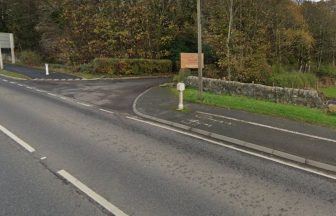 Two left in hospital after late night collision outside vets in Dunfermline