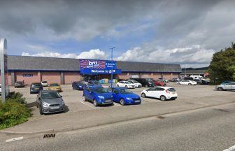 Hunt under way for balaclava-wearing man after break in at B&M in Inverness retail park