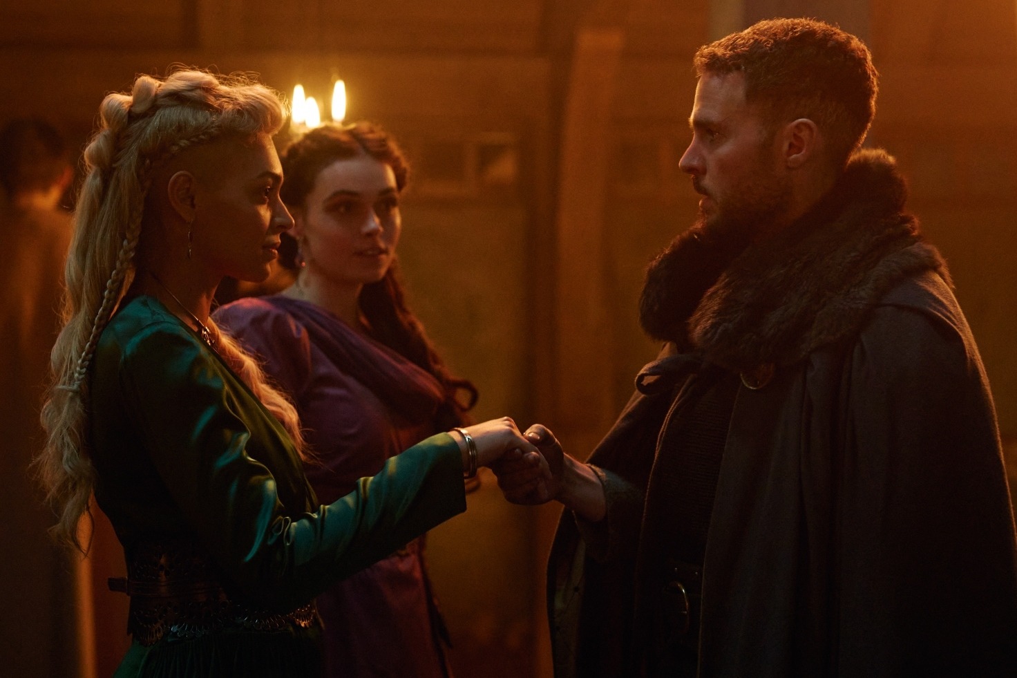 The series stars Iain De Caestecker as Arthur and Jordan Alexandra as Guinevere.