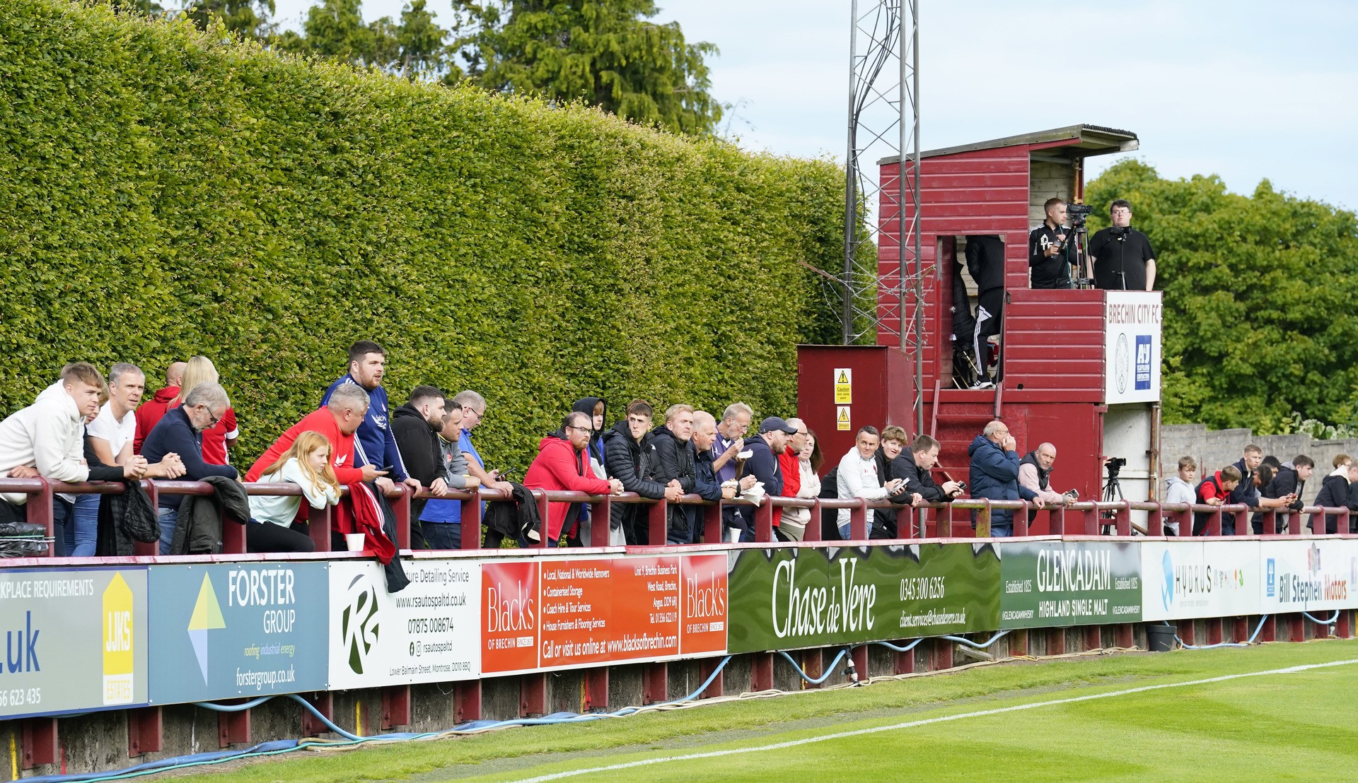 The Glebe Park hedge could make its return to League Two. (Photo by Simon Wootton / SNS Group)