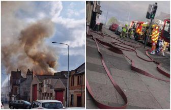Two 13-year-olds charged after fire rips through old nightclub in Fife