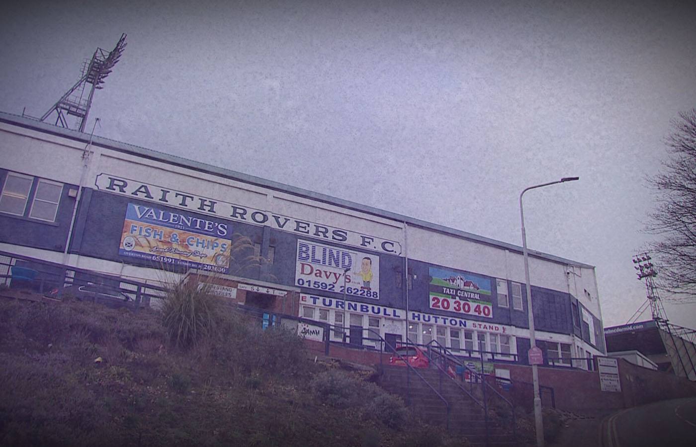 Stark's Park - home of Raith Rovers.