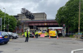 Emergency services called after bus crashes into bridge on Cook Street near Glasgow’s O2 Academy