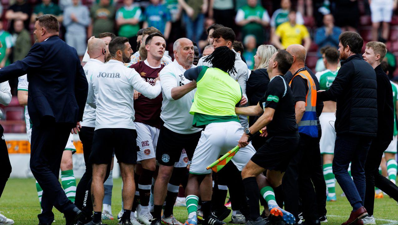 Hearts and Hibernian punished by Scottish FA over Edinburgh derby bust-up