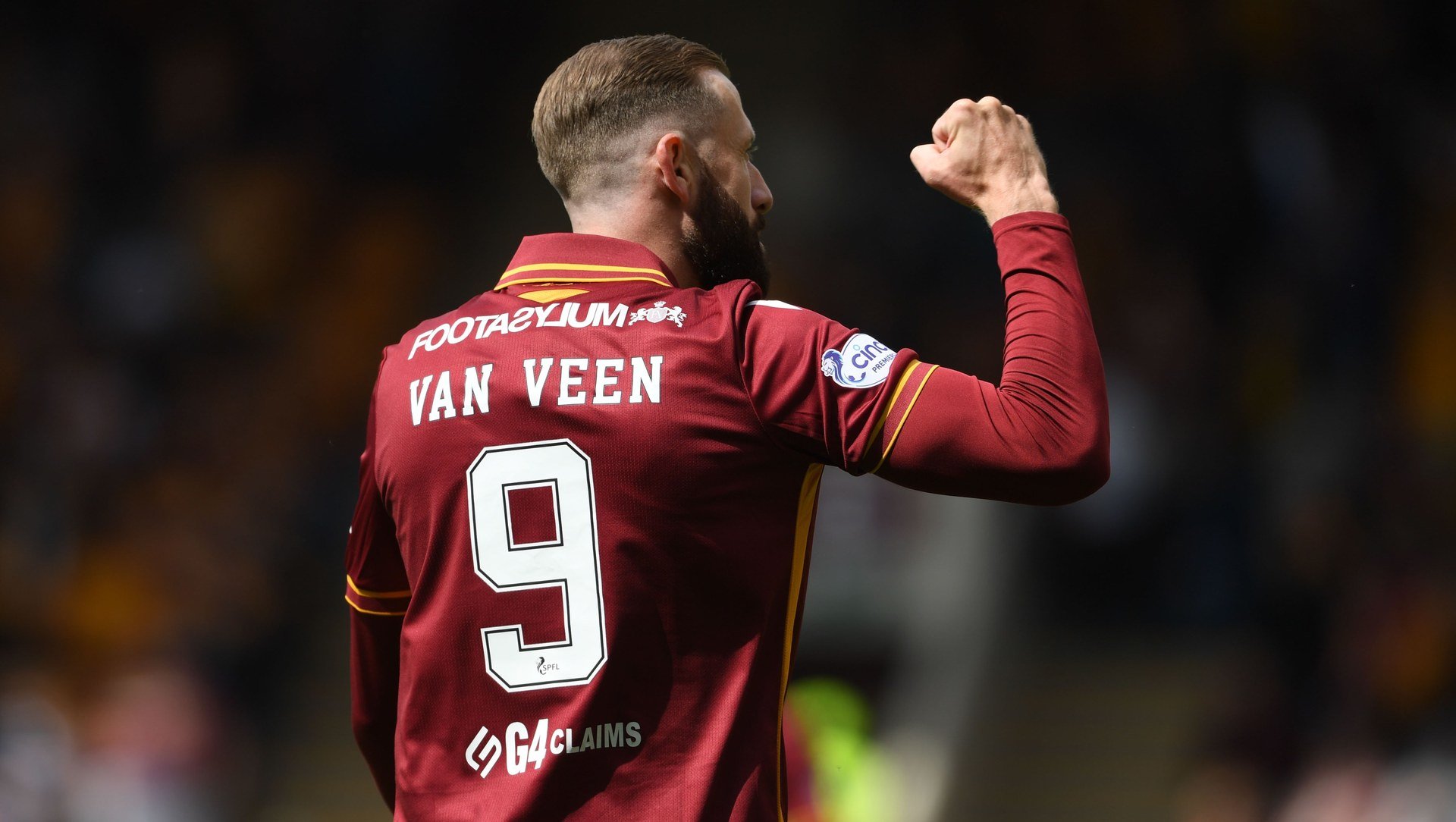 Kevin van Veen has left big boots to fill at Fir Park.  (Photo by SNS Group)