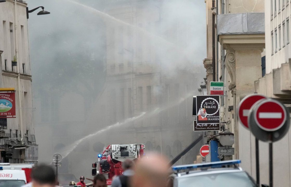 More than 20 injured as explosion near Paris hospital sparks fire