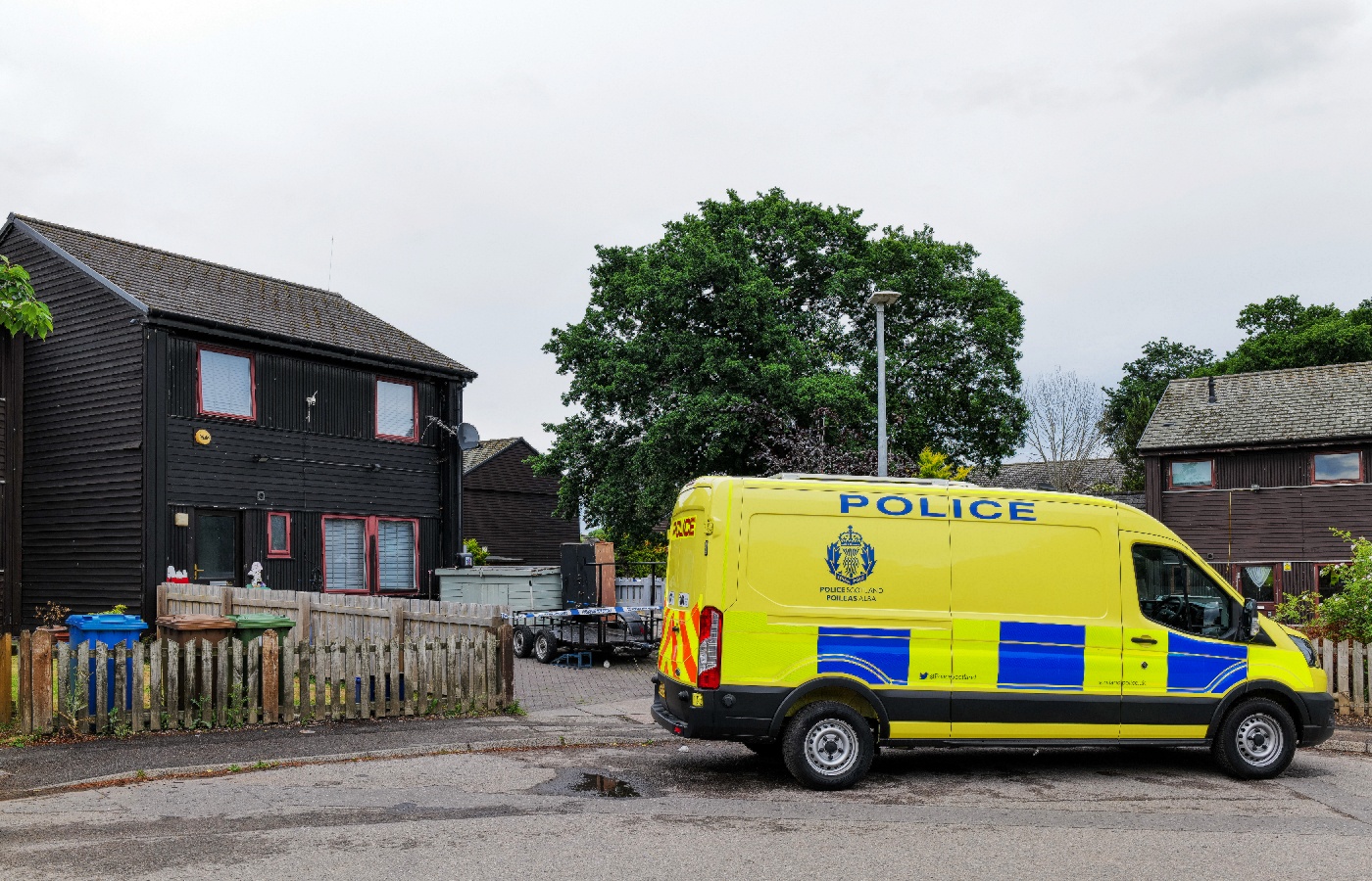 Police received a report of a disturbance in Milnafua, Alness, at around 12.30am on Saturday.