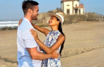 Nicole Scherzinger engaged to Scots rugby star Thom Evans after romantic beach proposal