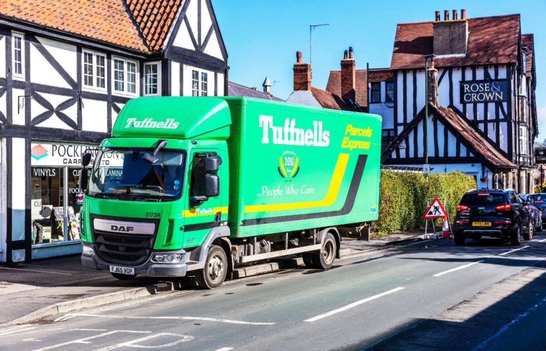 More than 2,000 staff redundant as delivery firm Tuffnells collapses