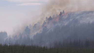 Firefighters put out last of large wildfire near Inverness