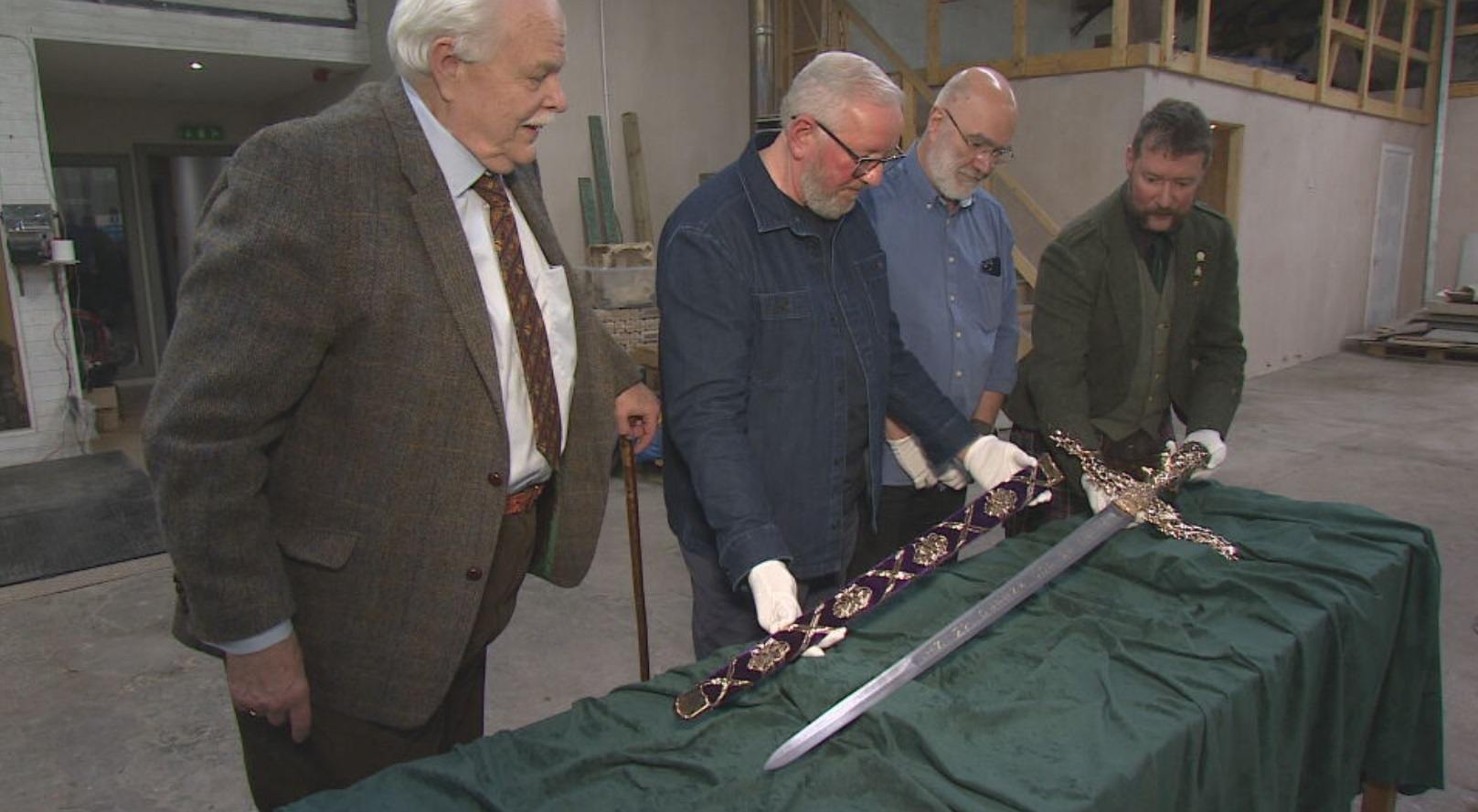 King Charles to receive new sword at Scottish ceremony